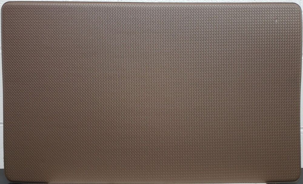 ANTI-FATIGUE NONSLIP PVC FLOOR MAT (18" x 30") BROWN COLOR, CE